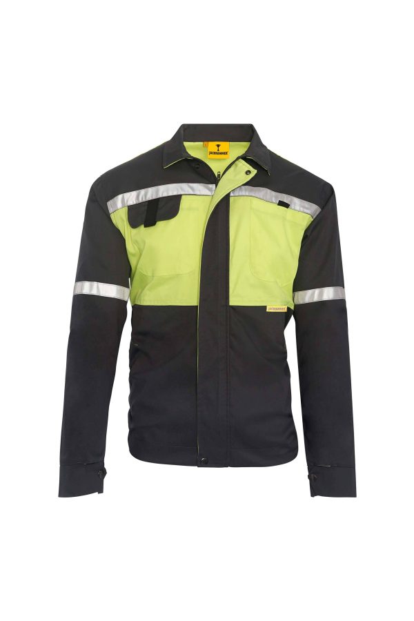 JAQUETTE PROVO HAUTE VISIBILITÉ JAUNE